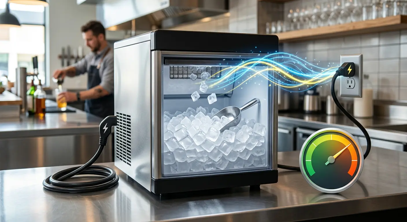 ¿Cuánto Gasta de Luz una Máquina de Hielo? [Datos Reales 2026]